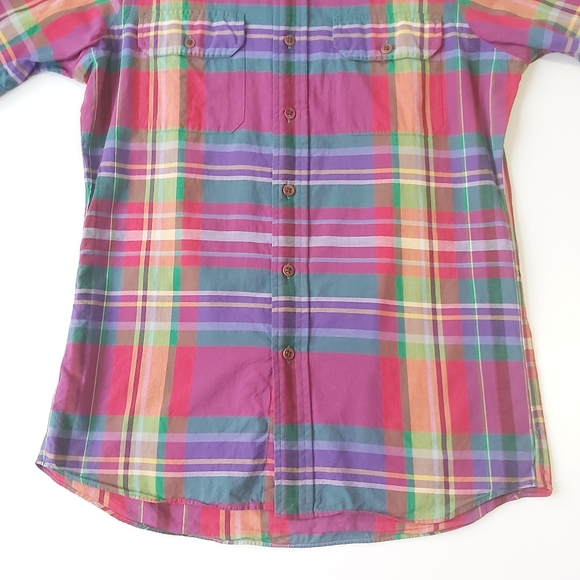 Polo by Ralph Lauren Plaid Button Up Small - Picture 4 of 14